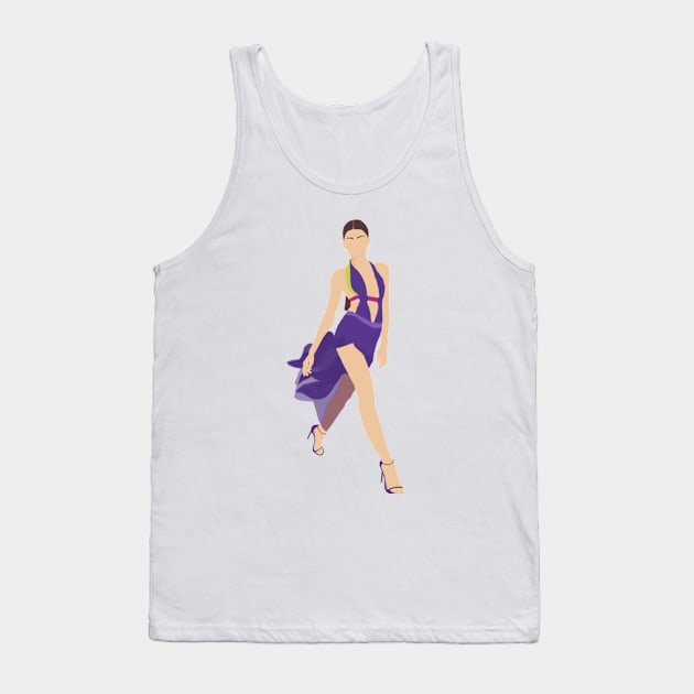 Zendaya Coleman Tank Top by Ivanapcm